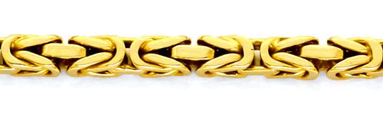 Foto 2 - Königskette Goldkette massiv Gelbgold 14K/585 72cm Neu, K2197