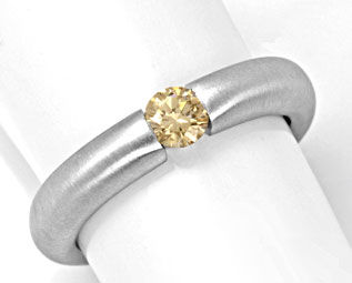 Foto 1 - Spann Ring, 0,3ct Diamant-Goldbraun Top Brillanz, S4331