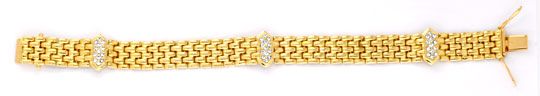 Foto 1 - Brillant-Armband Gelbgold 0,67ct Diamanten, S6336
